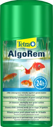 Засіб Tetra Pond AlgoRem для боротьби з каламутною зеленою водою у ставку, 500 мл на 10000 л