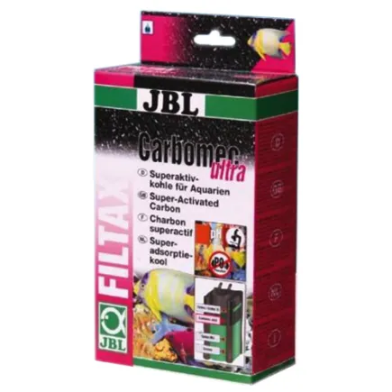 Суперактивне гранульоване вугілля JBL Carbomec ultra для фільтрів в морських акваріумах, 400 г