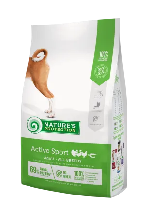 Сухий корм для дорослих спортивних, мисливських та службових собак Active Sport Adult All Breeds 4кг