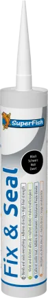 Клей SUPERFISH FIX SEAL 290ML BLACK (C6080530)