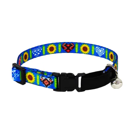Нашийник капроновий "Символіка" для кота 10мм/18-28см/909, Lucky Pet