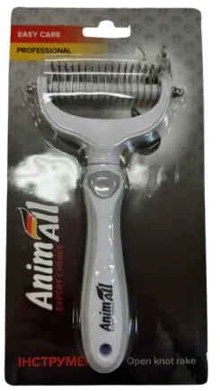 Ковтуноріз AnimAll Groom для собак і котів, сірий