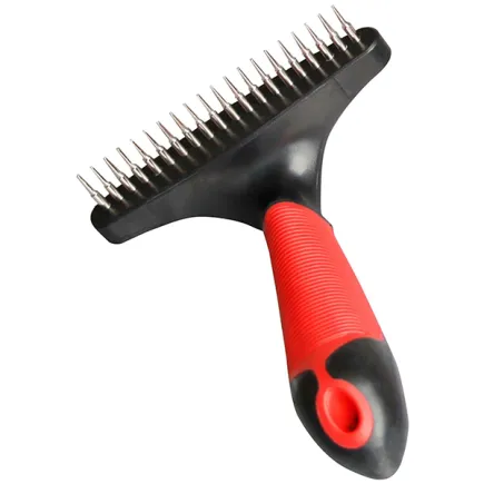 Flamingo Undercoat Rake Single Row Short ФЛАМІНГО ГРАБЛІ ОДНОРЯДНІ гребінець для собак, короткі зубці L