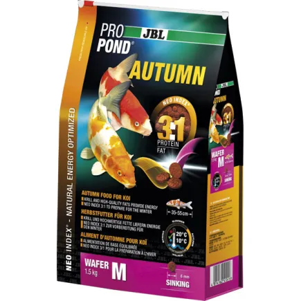 JBL (ДжБЛ) ProPond Autumn корм для коропів Кої осінній M, 6.0кг.