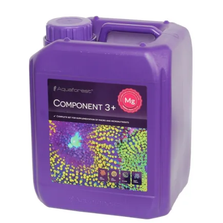 Магній та Reef Mineral Salt Aquaforest Component 3+ 5л. метод Баллінга