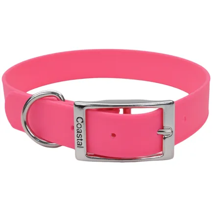 Coastal Fashion Waterproof Dog Collar КОСТАЛ біотановий нашийник для собак Рожевий