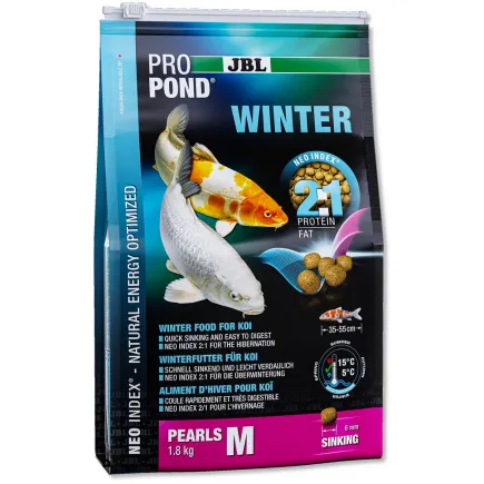 Зимовий корм JBL ProPond Winter S для невеликих кої, 1.8 кг