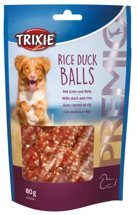 Ласощі Trixie Premio Rice Duck Balls для собак, кульки з качкою і рисом, 80 г