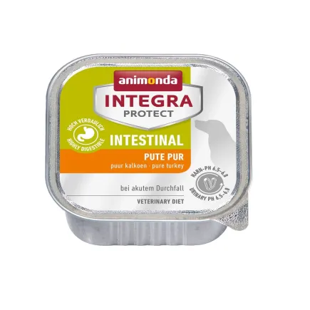 Корм вологий ветеринарний для собак Integra Protect Intestinal Pure Turkey моно індичка, при порушенні роботи ШКТ, 150 г