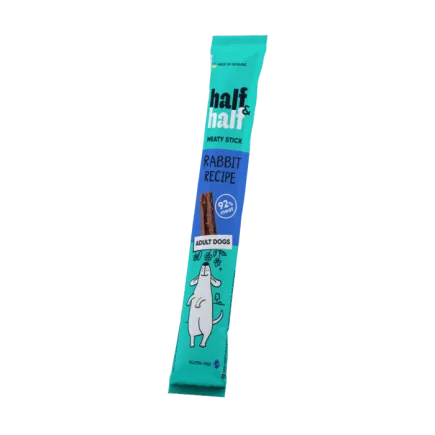 Ласощі Half and Half м ясна паличка з кроликом, для собак, 12 г