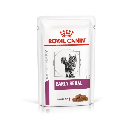 Дієтичний вологий корм Royal Canin EARLY RENAL CAT (шматочки у соусі) для котів 85 г