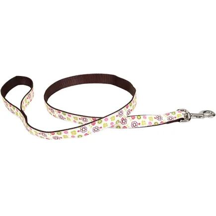 Coastal Pet Attire Ribbon КОСТАЛ РІББОН повідець для собак, 1.6смХ1.2м Квіти троянд