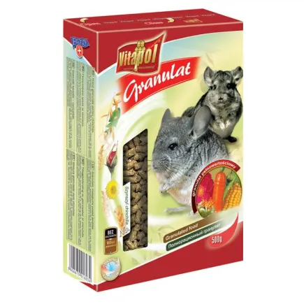 Корм Vitapol для шиншил, гранулят, 0.5 кг