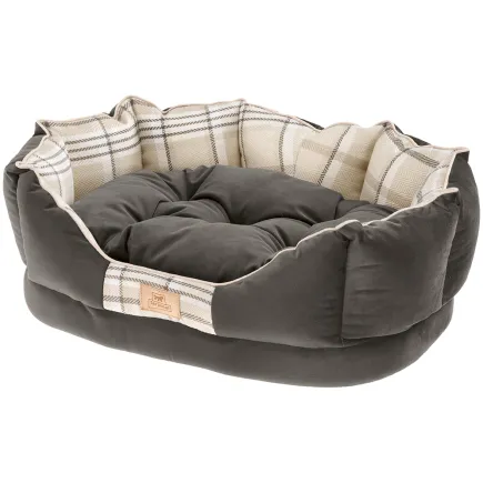 Ferplast CHARLES 60 CUSCINO MARRONE М'яке місце, фібра, велю то, жаккард