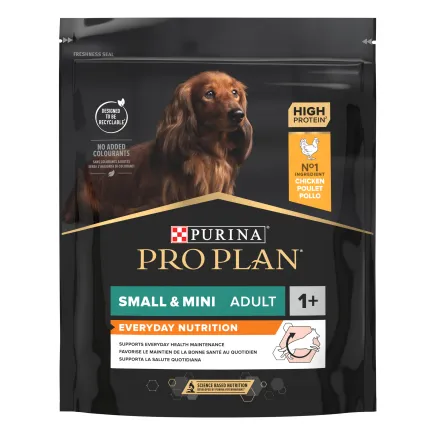 Сухий корм PRO PLAN Small&Mini Adult 1+ Everyday Nutrion для дорослих собак дрібних порід з куркою 700 г