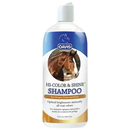 Davis Hi-Color&Shine Shampoo ДЕВІС КОЛІР ТА БЛИСК шампунь для собак, коней 0,946 л