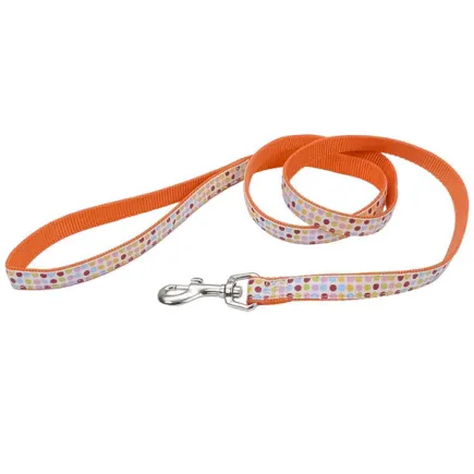 Coastal Pet Attire Ribbon КОСТАЛ РІББОН повідець для собак, 1.6смХ1.2м Крапка