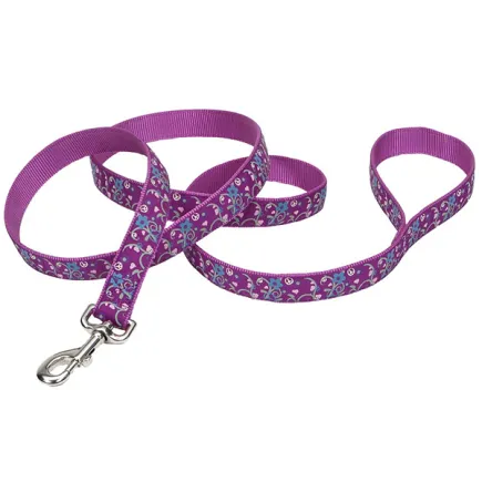 Coastal Pet Attire Ribbon КОСТАЛ РІББОН повідець для собак, 1.6смХ1.2м Орхідея букет