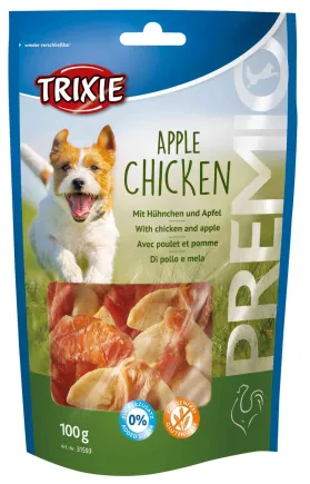 Ласощі Trixie Premio Apple Chicken для собак, курка та яблуко, 100 г