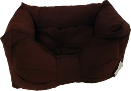 Диван для тварин AnimAll Бант, Коричневий 58x53x23 см