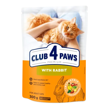 С4Р Premium сух кролик коти 0,3 кг