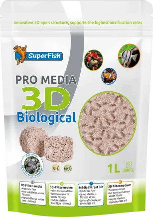 Наповнювач для фільтра SUPERFISH 3D MEDIA 1000 ML (A8040650)