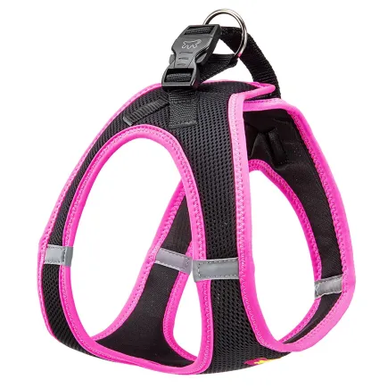 Ferplast KAORI P L HARNESS BLACK/PINK Шлея,чорно-рожева