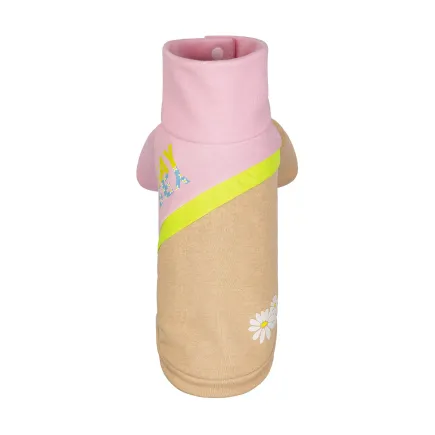 Толстовка Pet Fashion «Daisy» для дівчинки, розмір XS, рожевий