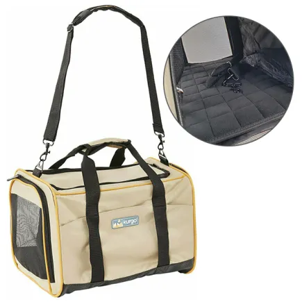 Kurgo Wander Carrier КУРГО ВАНДЕР сумка-переноска для собак і котів Пісочний