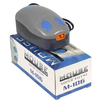 Компресор KW Zone Mouse «M-106» з двома виходами для акваріума 120-200 л