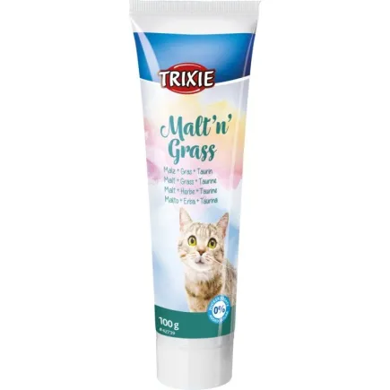 Паста для котів Trixie Malt and Grass солод/трава/таурин, 100г