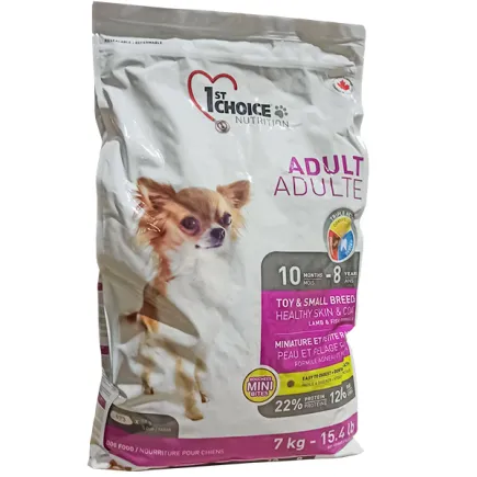 1st Choice Adult Toy&Small Lamb&Fish ФЕСТ ЧОЙС ДОРОСЛИЙ МІНІ ЯГНЯ РИБА сухий суперпреміум корм для собак міні та малих порід 7 кг
