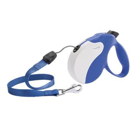 Ferplast AMIGO S COR BLUE-WHITE Рулетка-поводок зі шнуром