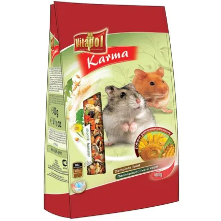 Корм Vitapol повнораціонний, для хом'яків, 400 г