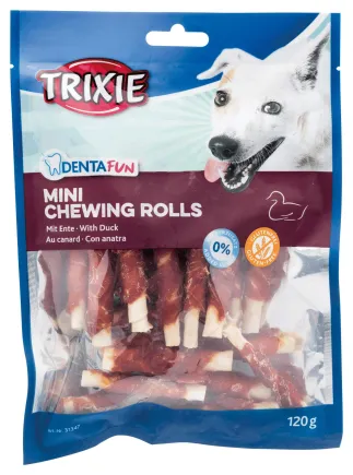 Палочка Trixie Denta Fun Mini для чищення зубів собак, з качкою, 6 см, 120 г