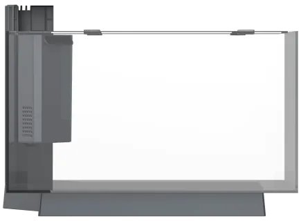 Акваріум скляний чорний SF QUADRO 40 PRO BLACK EMPTY TANK (A4052255)