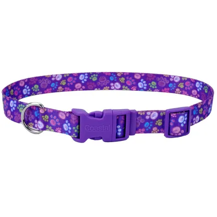 Coastal Pet Attire Styles КОСТАЛ СТАЙЛС нашийник для собак, 2х35-50см Лапки