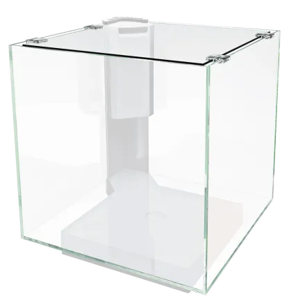 Акваріум скляний з підставкою білий SF QUBIQ 60 WHITE EMPTY TANK + BASE (A4050917)