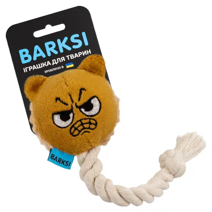 Іграшка для Собак Barksi Емодзі Ведмежа 8 х 7 см