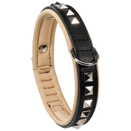 Ferplast GIOTTO C20/39 BLACK LUXOR Нашийник, шкіра