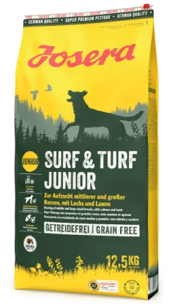 Корм для собак Josera Surf & Turf Junior 12,5 кг