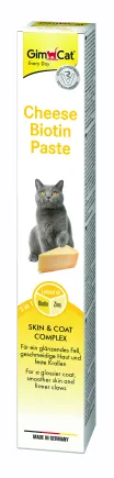Паста для котів GimCat Cheese Biotin Paste cирна з біотином, 100 г