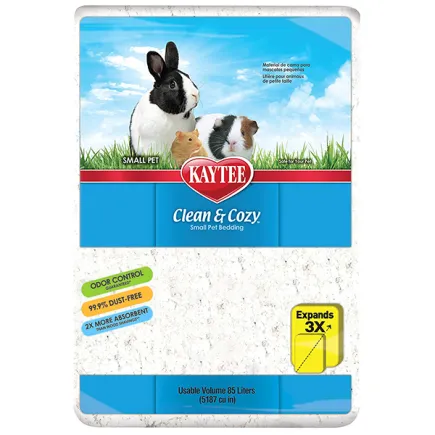 Kaytee Clean&Cozy White КЕЙТІ КЛІН&КОЗІ БІЛИЙ підстилка з целюлози для гризунів