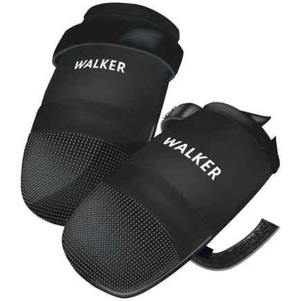 Черевики Trixie «Walker Care» для собак, поліестер, розмір S, 2 шт (чорні)