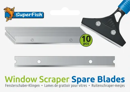 Леза для скребка SF WINDOW SCRAPER BLADES 10X (A4040023)
