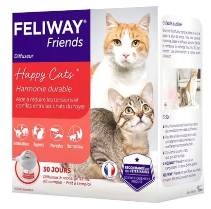 Ceva Фелівей Feliway Френдс дифузор + змінний блок 48мл
