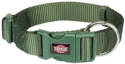 Нашийник для собак Trixie "Premium", S: 25-40см/15мм, оливково-зелений