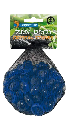 Прикраси для акваріума SF ZEN CRYSTAL STONES 300 GRAM BLUE (A4040620)