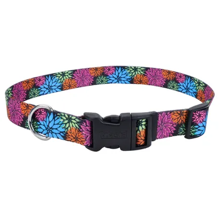 Coastal Pet Attire Styles КОСТАЛ СТАЙЛС нашийник для собак, 1х12-30см Дикі квіти