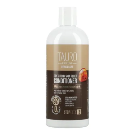 Tauro Pro Line Derma Care Dry & Itchy Skin Relief Conditioner Кондиціонер для усунення сухості і свербежу шкіри для собак і котів, 400 мл